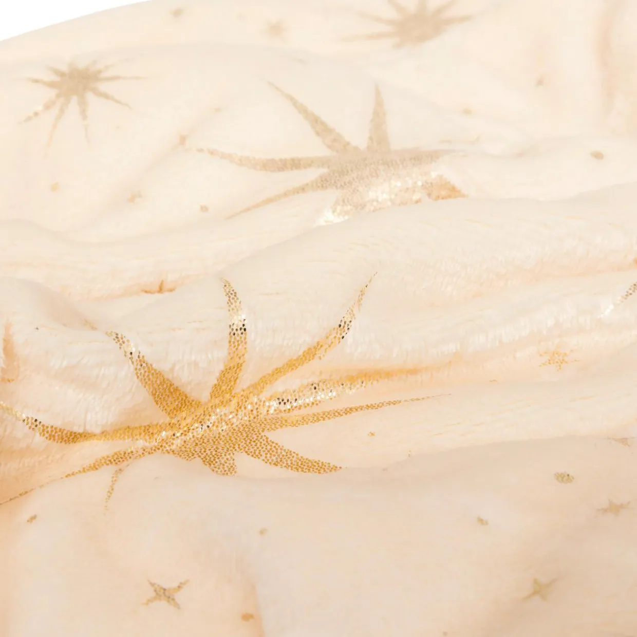 Sac cadeau (H70 cm) Étoiles Célestes Ivoire et doré