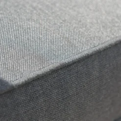 Salon de jardin aluminium et bois teck 5 places Bali Gris anthracite et ardoise