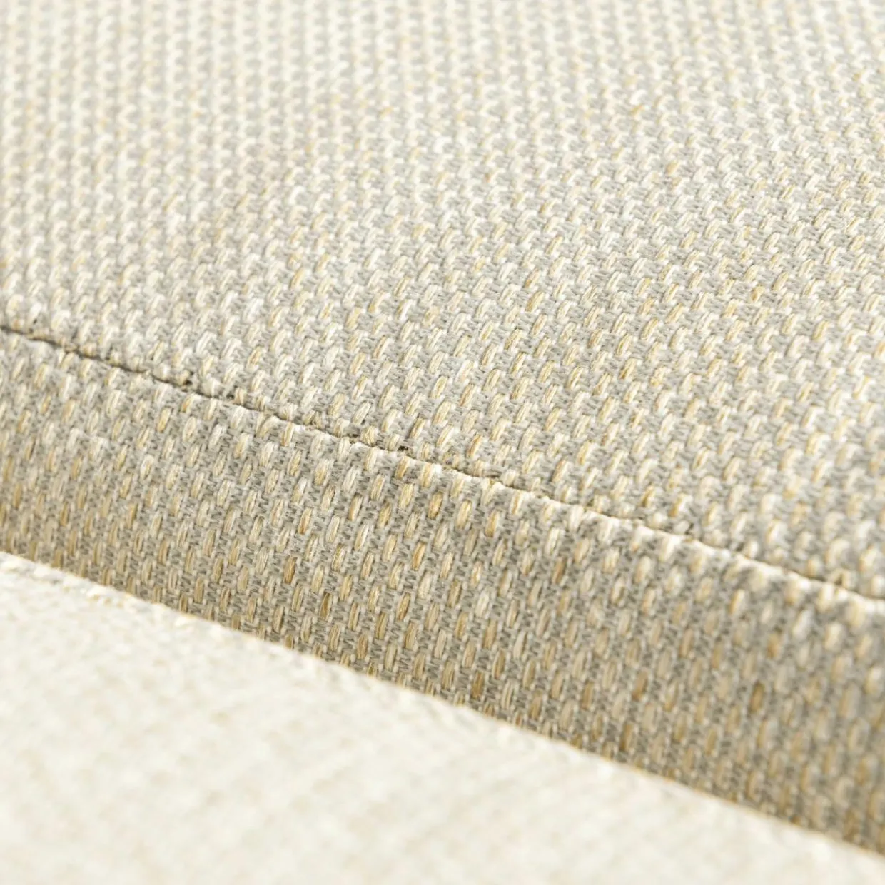 Salon de jardin aluminium 4 places 4 pcs Elba Blanc et beige