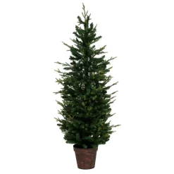 Sapin artificiel de Noël en pot (H150 cm) Helsinki Vert sapin