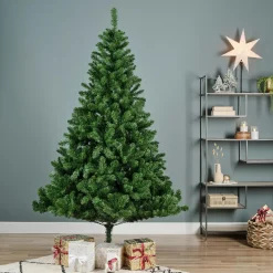 Sapin artificiel de Noël (H210 cm) Naturia Vert sapin