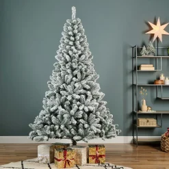 Sapin artificiel de Noël (H300 cm) King Vert enneigé