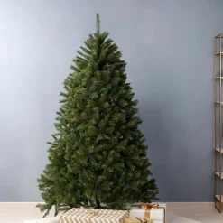 Sapin artificiel de Noël (H210 cm) Stockholm Vert finition perlée