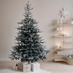 Sapin artificiel de Noël (H300 cm) Glorious Vert enneigé