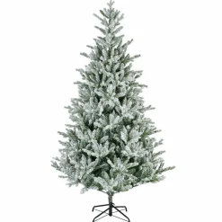 Sapin artificiel de Noël (H210 cm) Allix Vert enneigé