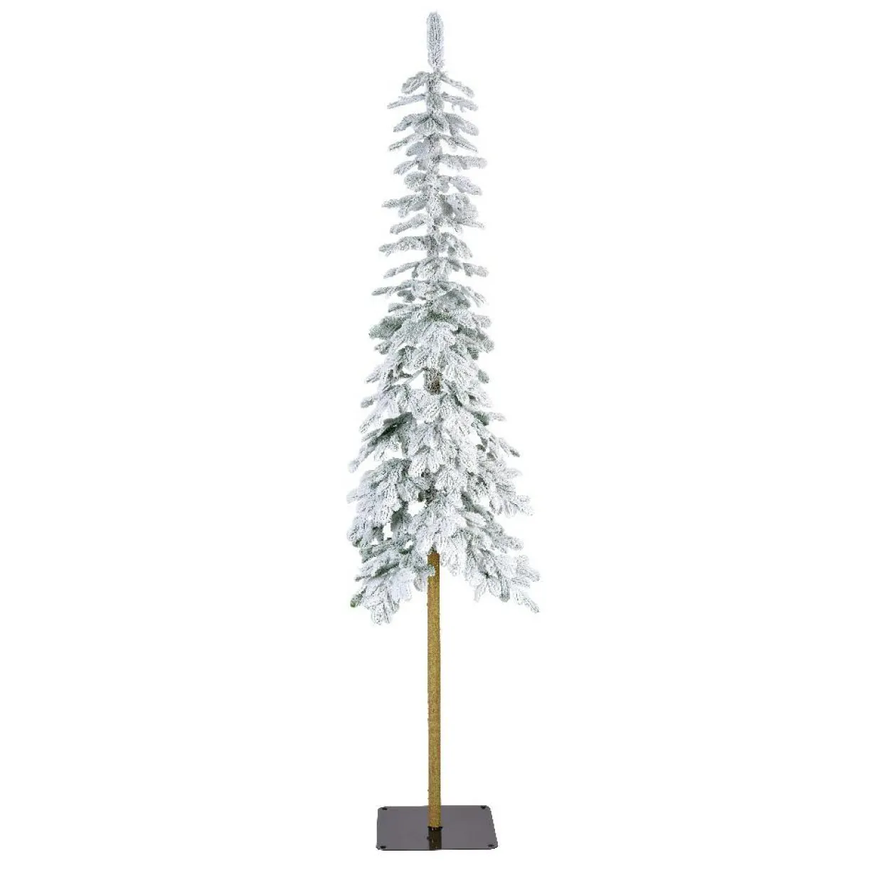 Sapin artificiel de Noël (H150 cm) Sierra Vert enneigé