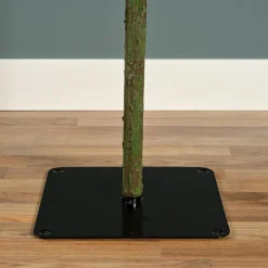 Sapin de Noël artificiel lumineux 250 LED (H240 cm) Sierra Vert enneigé