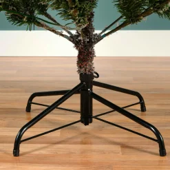 Sapin de Noël artificiel lumineux 560 LED (H240 cm) Allix Vert enneigé