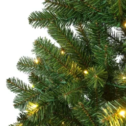 Sapin de Noël artificiel lumineux 200 LED (H150 cm) King Vert sapin