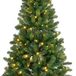 Sapin de Noël artificiel lumineux 400 LED (H240 cm) King Vert sapin