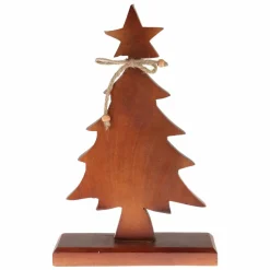 Sapin de Noël en bois (H31 cm) Forêt enchantée