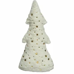 Sapin de Noël (H40 cm) Douceur étoiles dorées