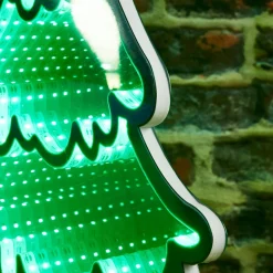 Sapin de Noël lumineux 231 LED (H60 cm) Infinity Vert