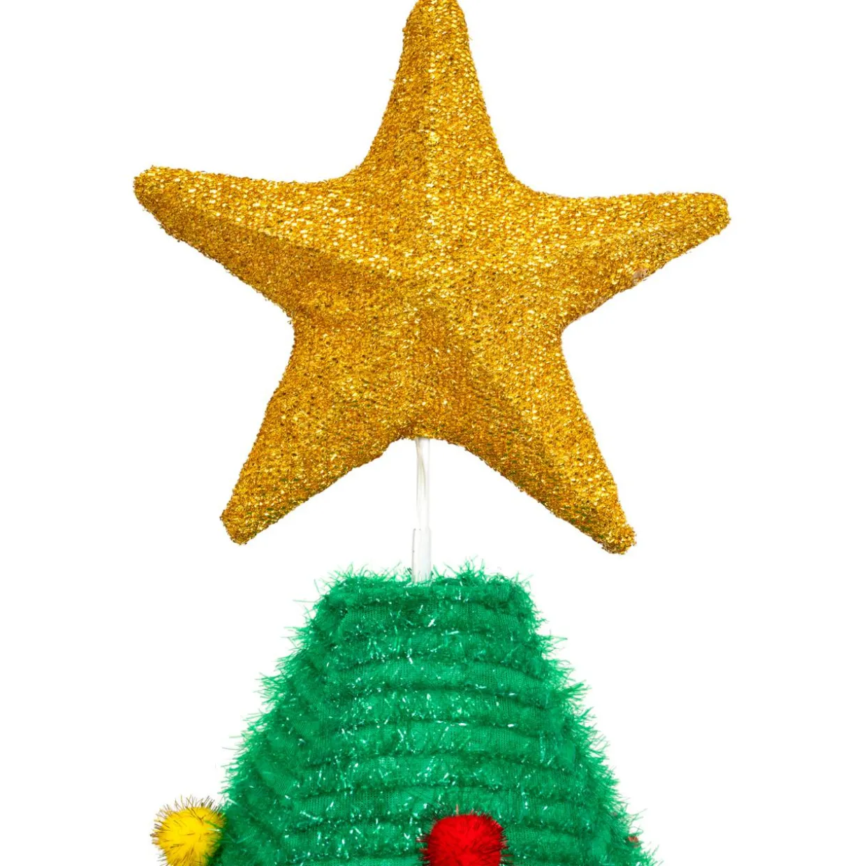 Sapin de Noël lumineux 200 LED (H188 cm) Grande étoile Blanc froid