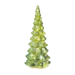 Sapin de Noël lumineux à piles 20 LED (H32 cm) Eternel Vert