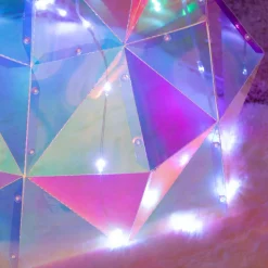 Sapin lumineux 120 Micro LED (H110 cm) Ice Blanc froid