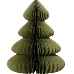 Sapin papier à poser (H90 cm) Fermeture Magnétique Vert
