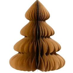 Sapin papier à poser (H60 cm) Fermeture Magnétique Brun café