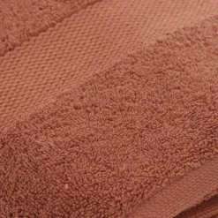 Serviette de bain coton (90 x 150 cm) Timeless Terracotta