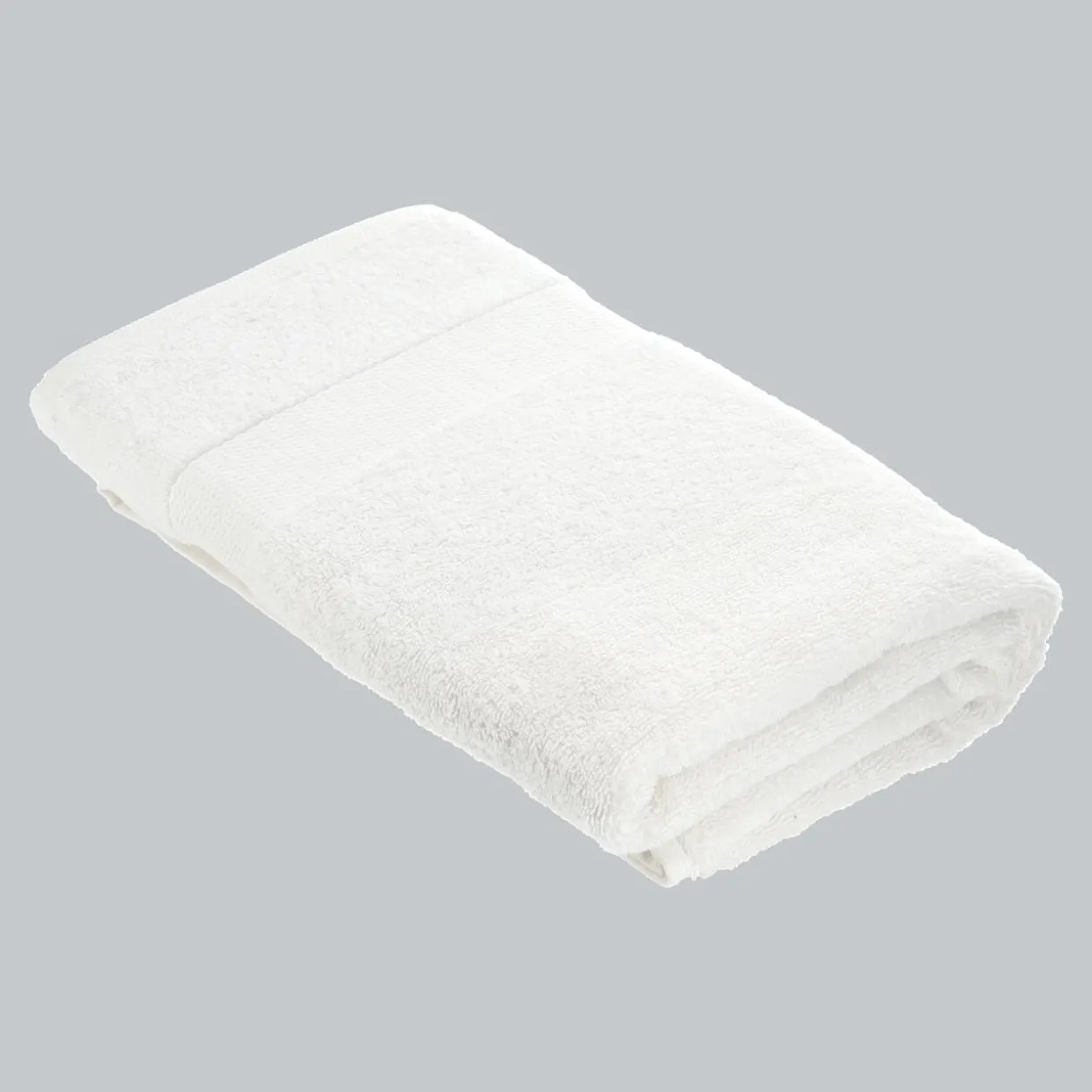 Serviette de bain coton (90 x 150 cm) Timeless Blanche