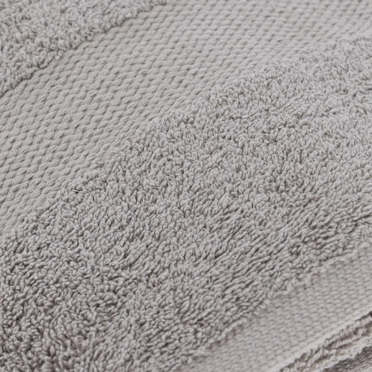 Serviette de bain coton (90 x 150 cm) Timeless Taupe