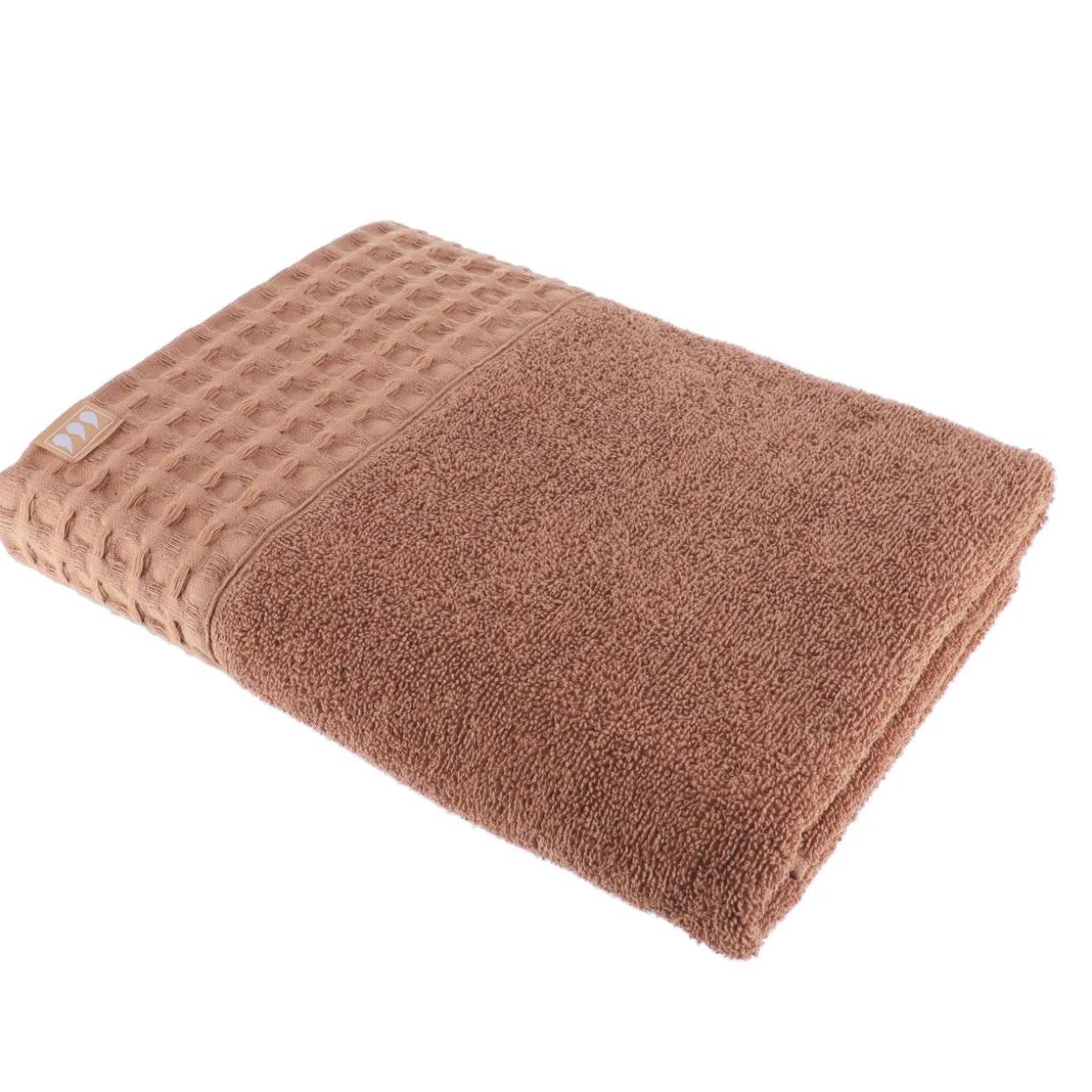 Serviette de bain coton (70 x 130 cm) Season Color Caramel