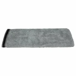 Serviette de bain coton (50 x 90 cm) Joia Gris foncé