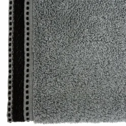 Serviette de bain coton (50 x 90 cm) Joia Gris foncé