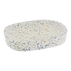 Set d'accessoires salle de bain ciment Terrazzo