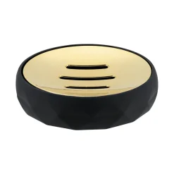 Set d'accessoires salle de bain Rubby Noir