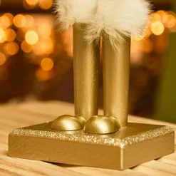 Soldat Casse-noisette en bois (H38 cm) Chevalier Champagne