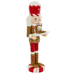 Soldat Casse-noisette en bois (H25 cm) Pain d'épices