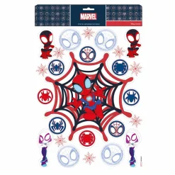Stickers pour fenêtre Disney Spiderman toile