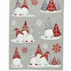 Stickers vitrostatique Lutin de Noël