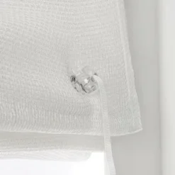 Store bateau passe tringle (60 x 180 cm) Luca Blanc