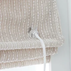 Store bateau passe tringle (60 x 180 cm) Arthur Beige