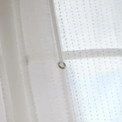 Store bateau passe tringle (45 x 180 cm) Arthur Blanc