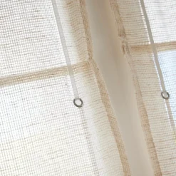 Store bateau passe-tringle (60 x 180 cm) Luca Beige