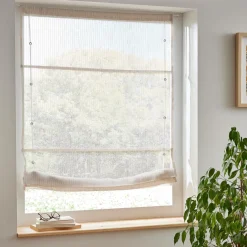 Store bateau passe-tringle (90 x 180 cm) Arthur Beige