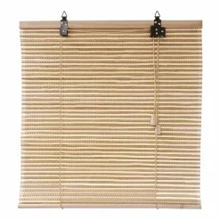 Store enrouleur à lattes (90 x 180 cm) Bambou Beige
