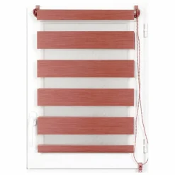Store enrouleur Jour / Nuit (75 x 180 cm) Terracotta