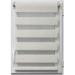 Store enrouleur Jour / Nuit (60 x H90 cm) Beige chiné