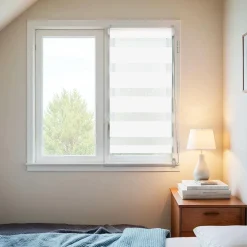 Store enrouleur Jour / Nuit (45 x 90 cm) Blanc