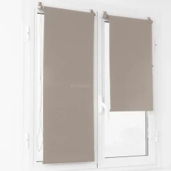 Store enrouleur occultant Uni (60 x H180 cm) Beige