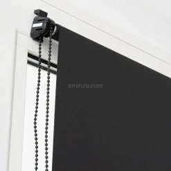 Store enrouleur occultant (60 x 90 cm) Uni Noir