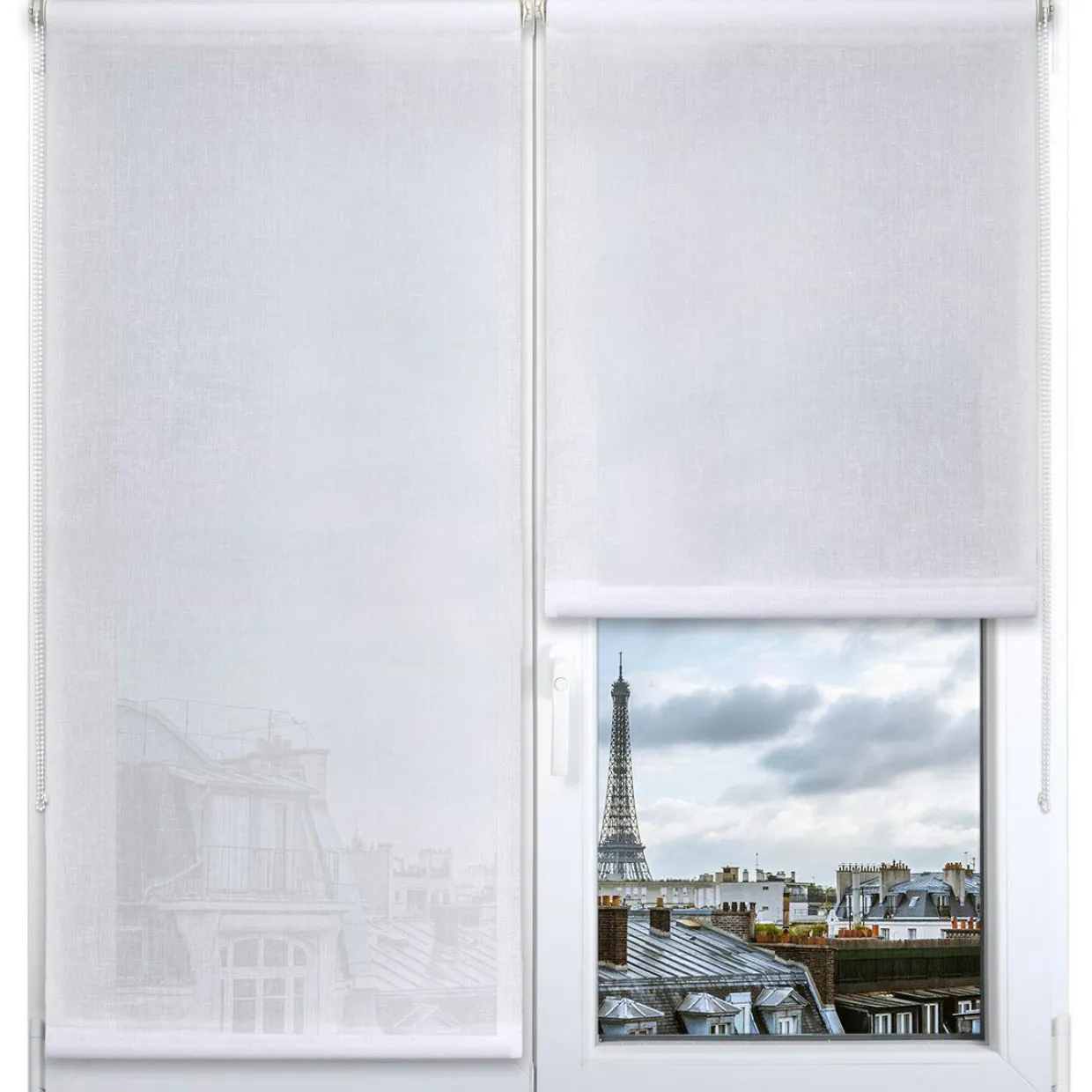 Store enrouleur tamisant (150 x 180 cm) Pure Blanc