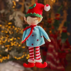 Suspension de Noël (H17 cm) Nougatine Alice Multicolore