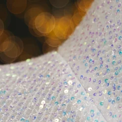 Suspension géante (D135 cm) Étoile de Noël Christmas pailleté Irisé