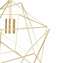 Suspension lumineuse en métal (D40 cm) Céleste Or