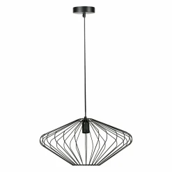 Suspension lumineuse métal (D45 cm) Rosa Noir